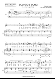 Solveig's Song for piano and high voice