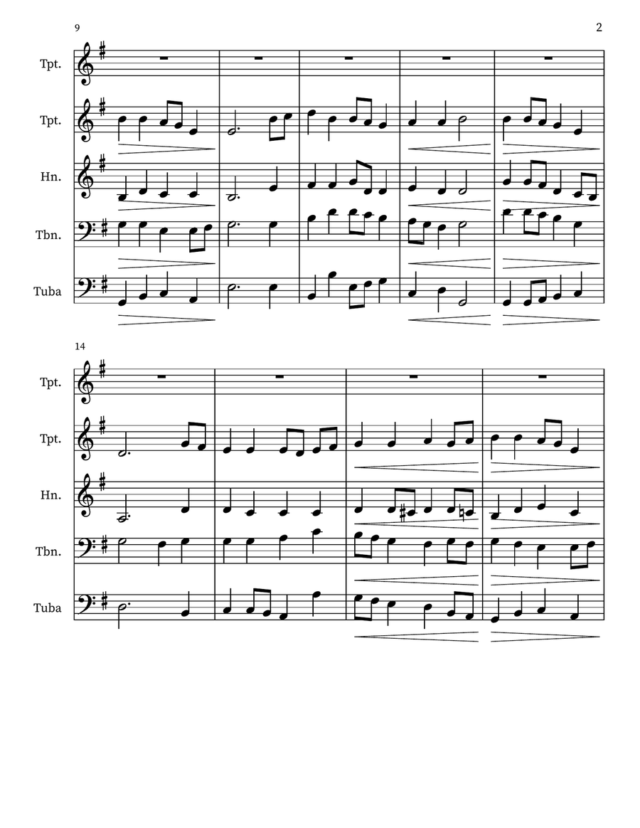 O Sing a Song O Sing a Song Small Ensemble scores gallery preview page 2