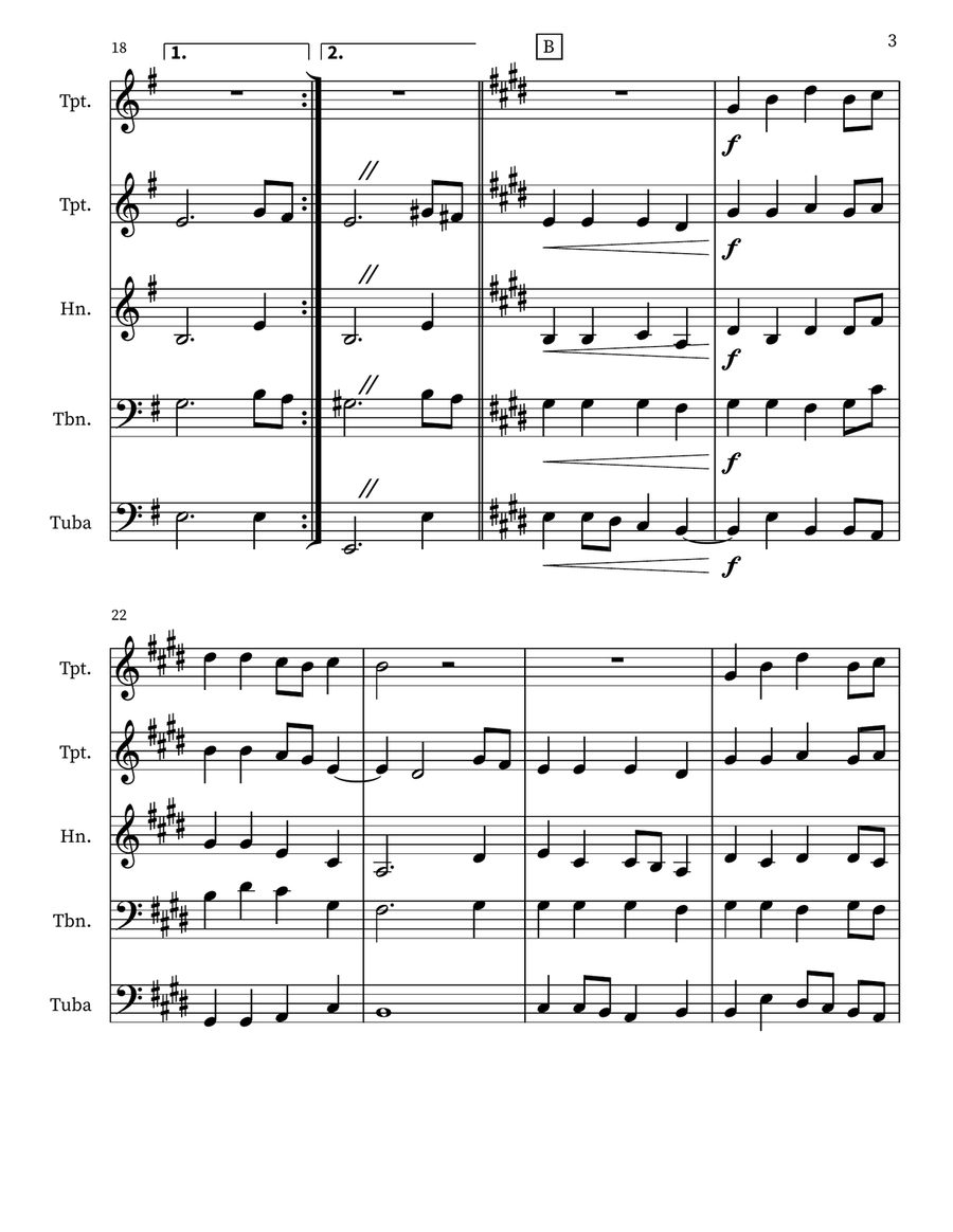 O Sing a Song O Sing a Song Small Ensemble scores gallery preview page 3