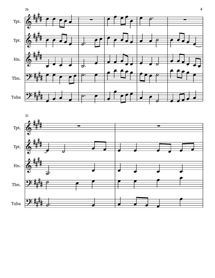 O Sing a Song O Sing a Song Small Ensemble scores gallery preview page 4