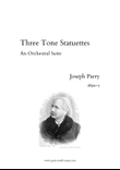 Three Tone Statuettes for Orchestra by Joseph Parry