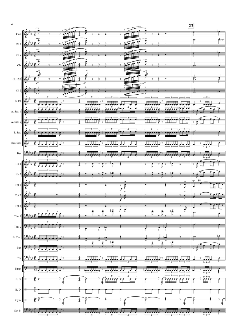Stargate Sg-1 Main Title Large Ensemble scores gallery preview page 4