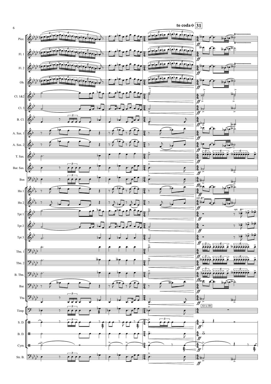 Stargate Sg-1 Main Title Large Ensemble scores gallery preview page 6