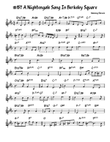 A Nightingale Sang In Berkeley Square