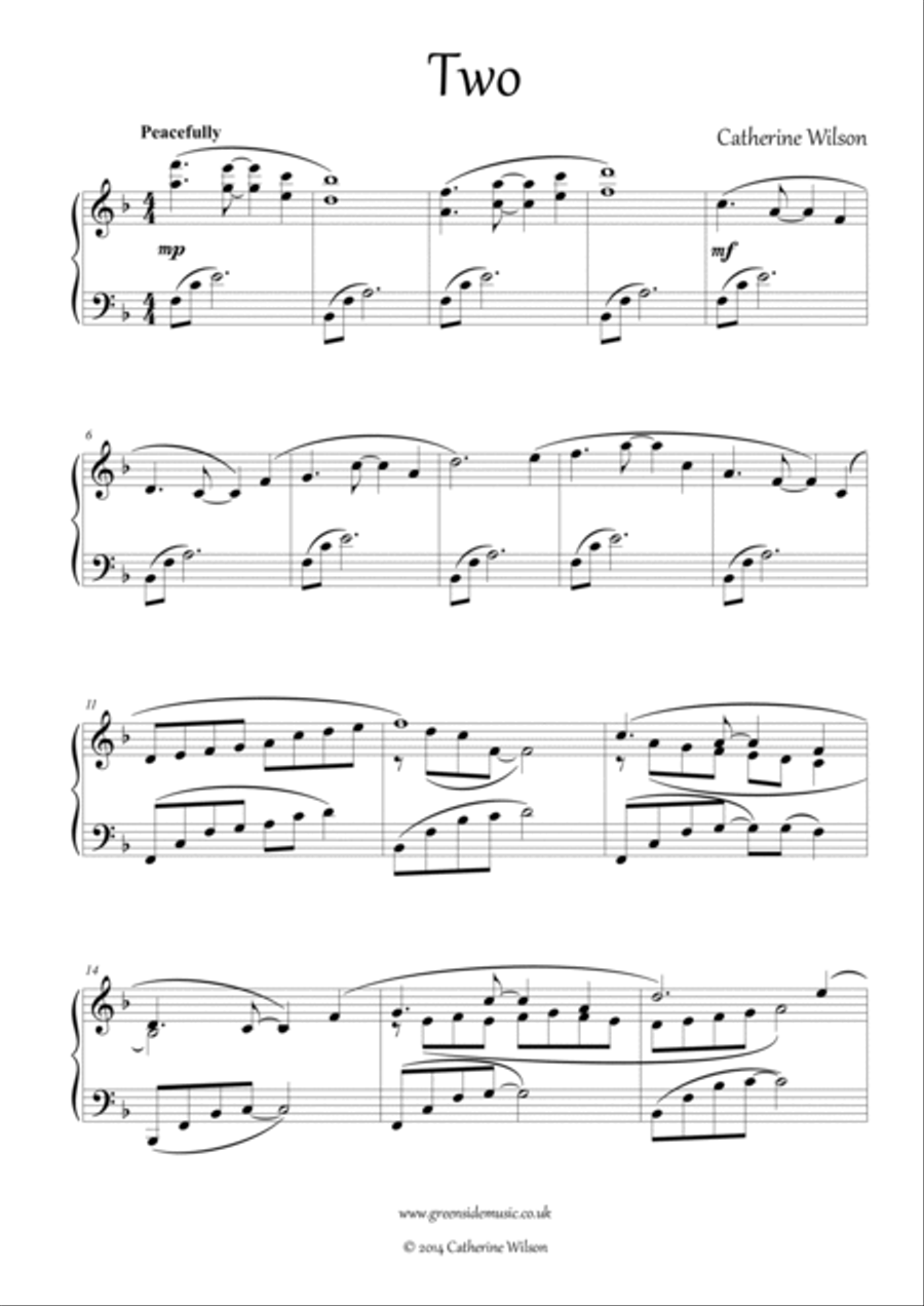 Two Piano Solo scores gallery preview page 2
