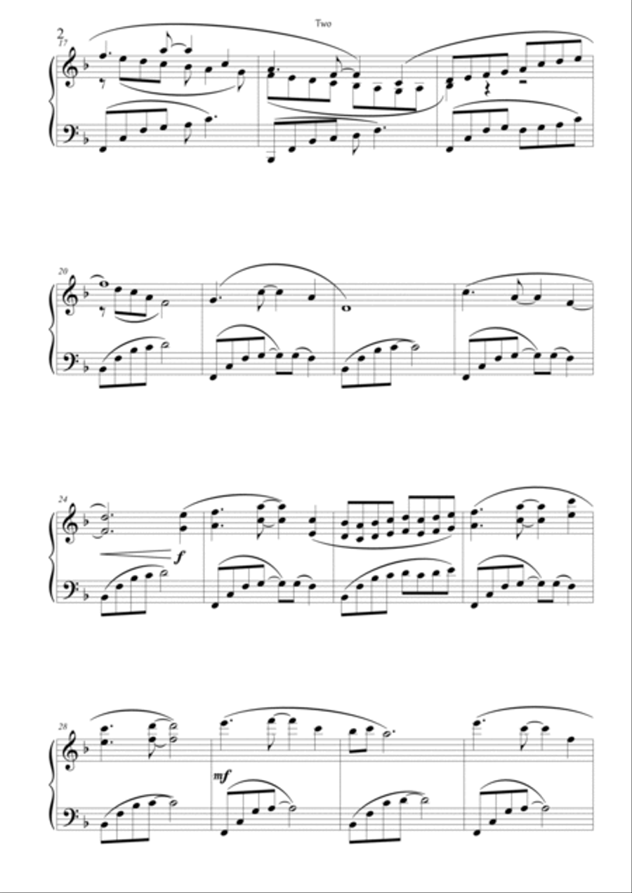 Two Piano Solo scores gallery preview page 3