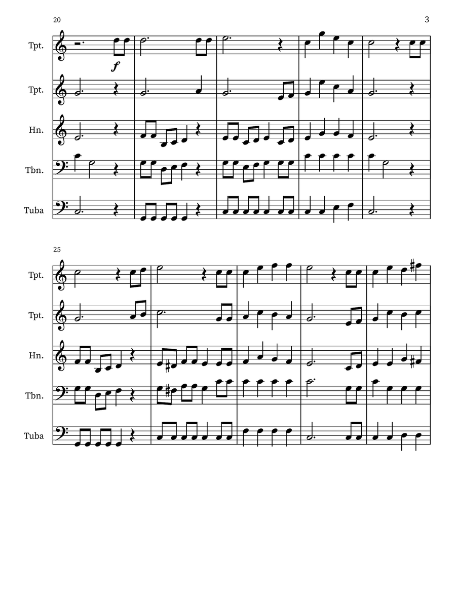 Let Him In Let Him In Small Ensemble scores gallery preview page 3