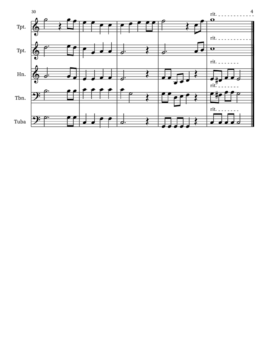 Let Him In Let Him In Small Ensemble scores gallery preview page 4
