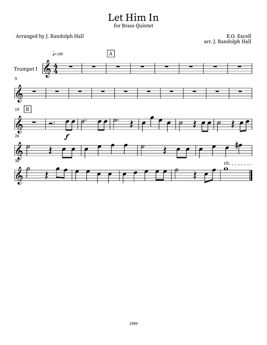 Let Him In Let Him In Small Ensemble scores gallery preview page 5