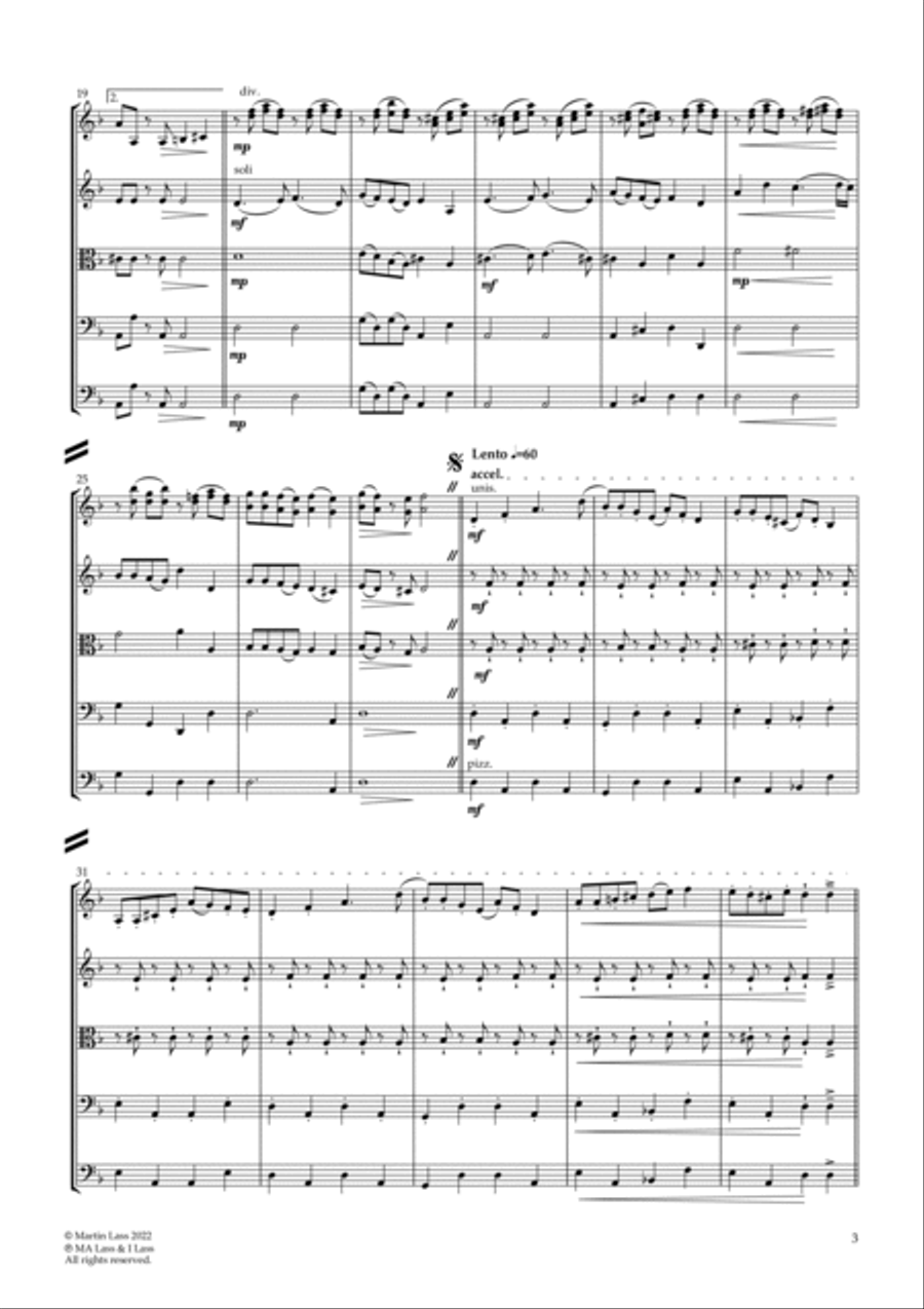 A Gypsy Tale String Orchestra scores gallery preview page 3