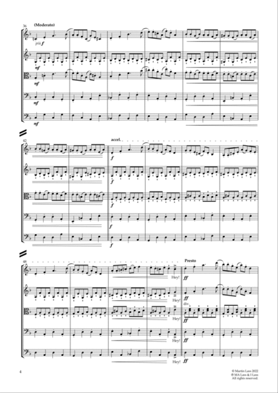 A Gypsy Tale String Orchestra scores gallery preview page 4