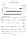 Prelude for Organ