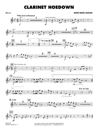 Clarinet Hoedown - Bells