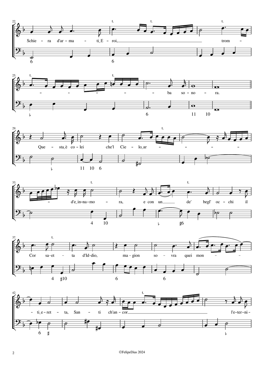 Chi è costei Chi è costei Voice Solo scores gallery preview page 2