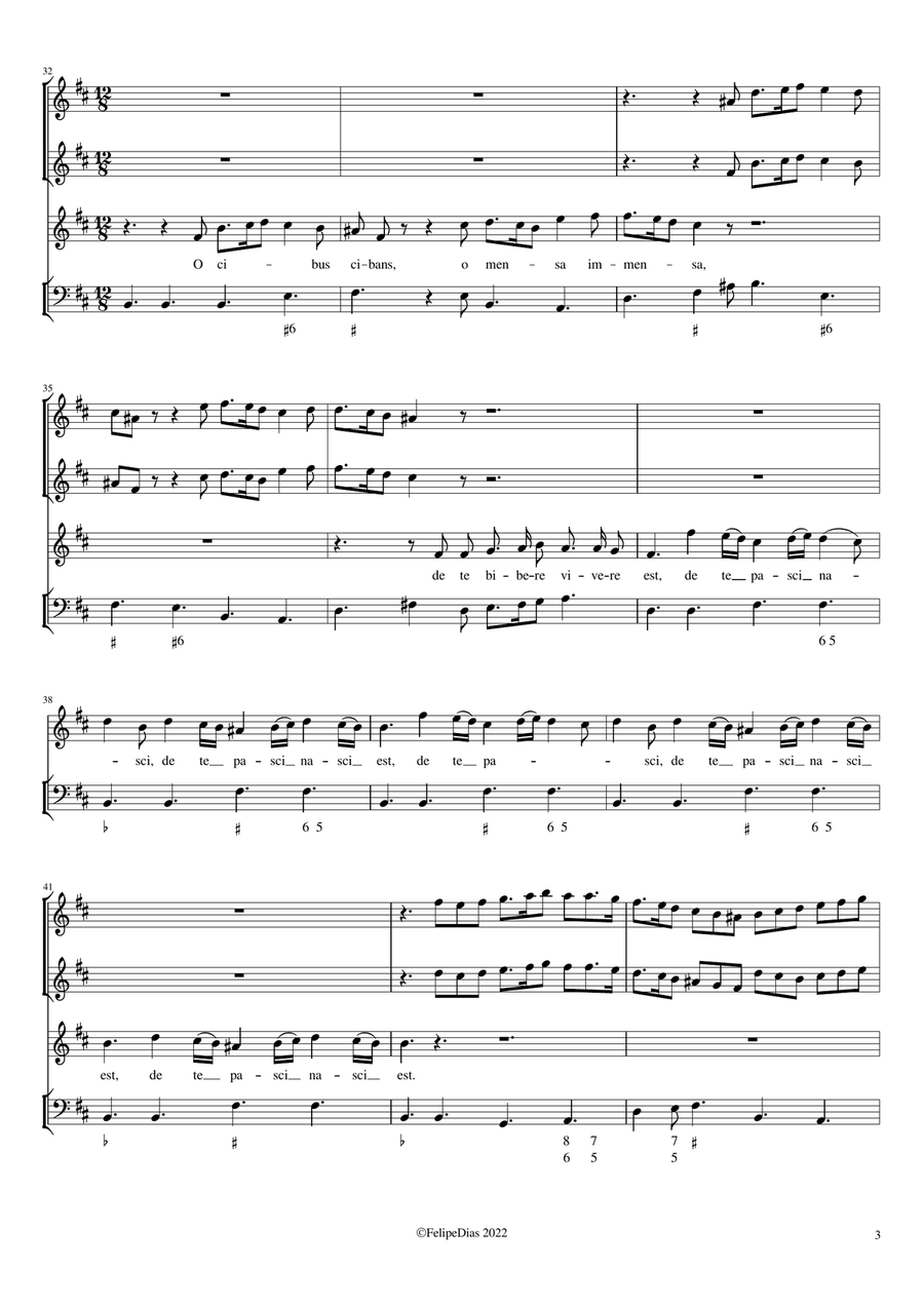 Ave suavis dilectio Ave suavis dilectio Small Ensemble scores gallery preview page 3