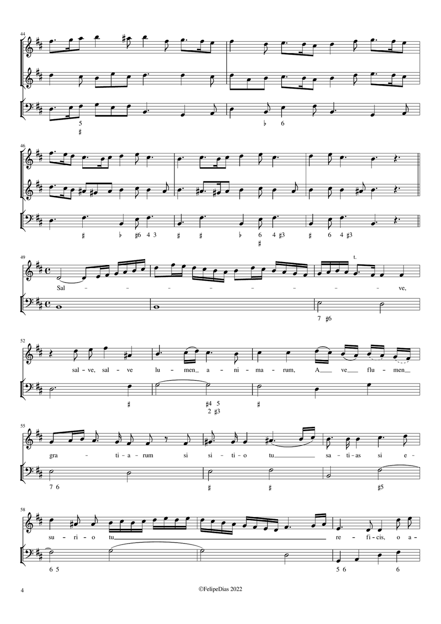 Ave suavis dilectio Ave suavis dilectio Small Ensemble scores gallery preview page 4