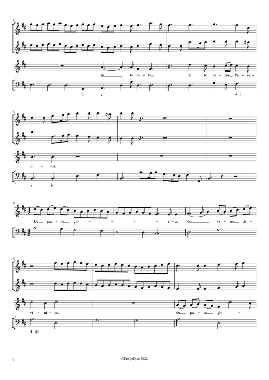 Ave suavis dilectio Ave suavis dilectio Small Ensemble scores gallery preview page 6