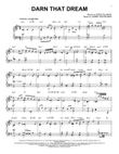 Darn That Dream [Jazz version] (arr. Brent Edstrom)