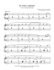 In The Garden (I Come to the Garden Alone) - Piano Solo