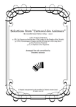 Selections form Saint-Saëns "Carnaval des Animaux" - Arrangements for solo accordion mini preview