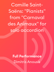 Camille Saint-Saëns: "Pianists" from "Carnaval des Animaux" for solo accordion mini preview