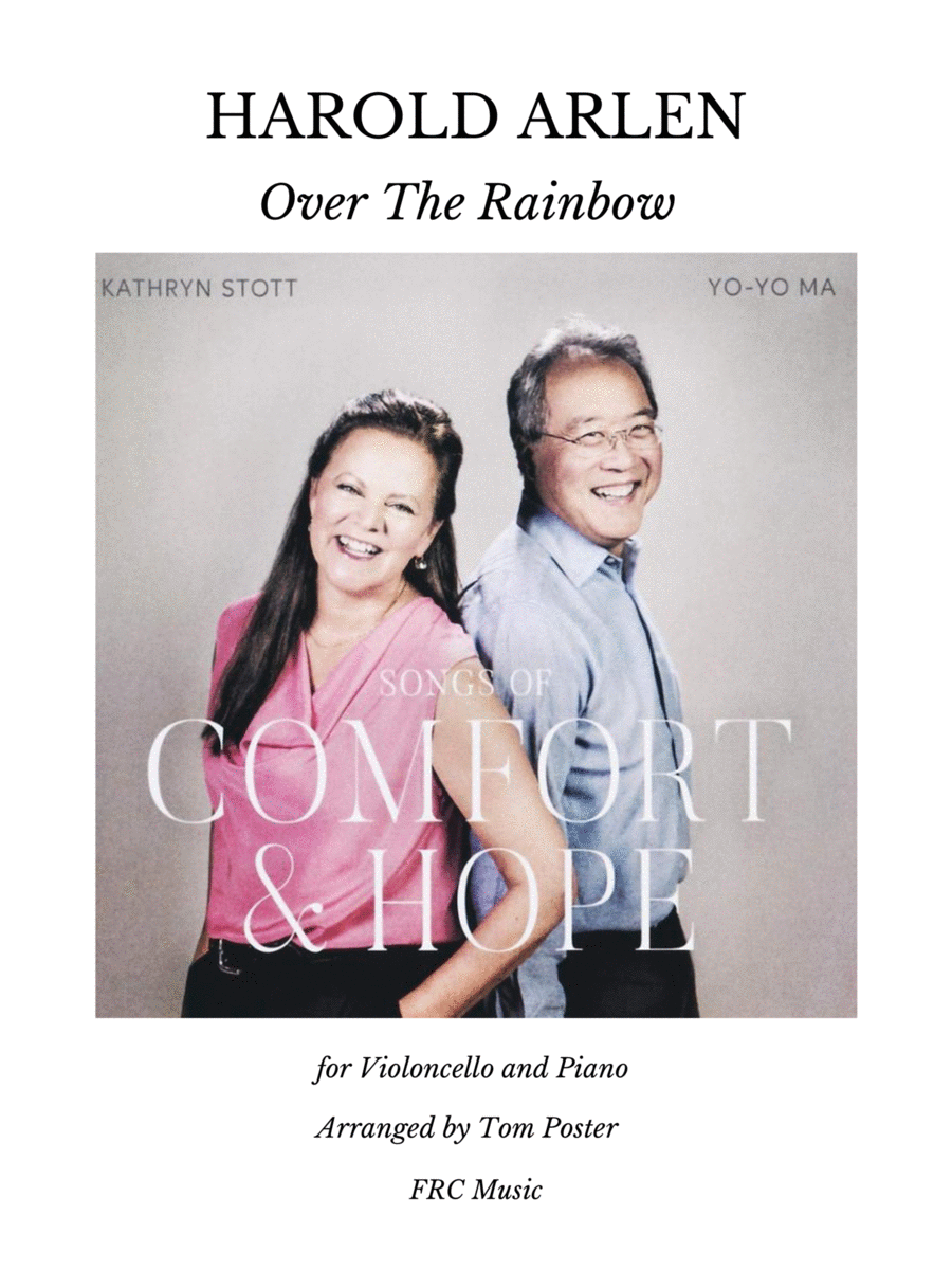 Over The Rainbow Piano scores gallery preview page 1