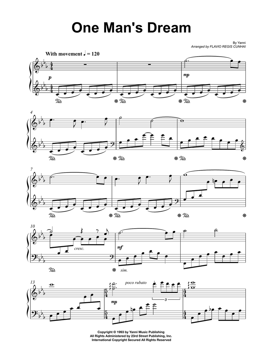 One Man's Dream Piano Method scores gallery preview page 2
