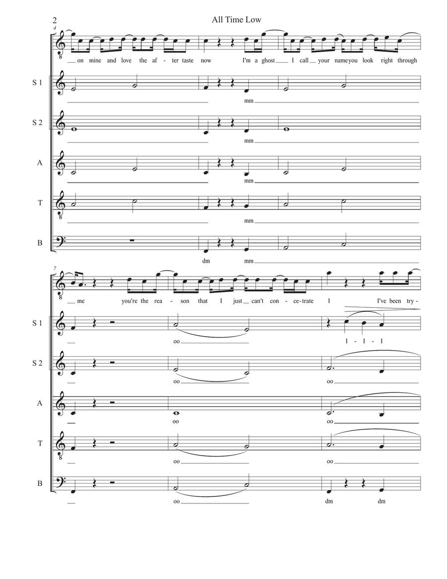 All Time Low All Time Low Divisi scores gallery preview page 2