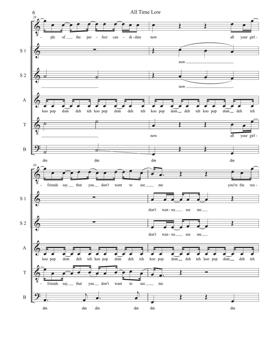 All Time Low All Time Low Divisi scores gallery preview page 6