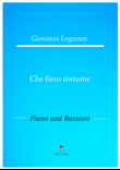 Legrenzi - Che fiero costume (Piano and Bassoon)