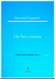 Legrenzi - Che fiero costume (Piano and Double Bass)