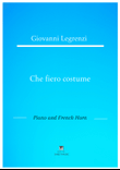 Legrenzi - Che fiero costume (Piano and French Horn)