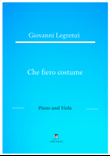 Legrenzi - Che fiero costume (Piano and Viola)