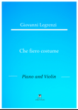 Legrenzi - Che fiero costume (Piano and Violin)