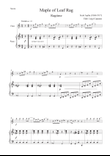 Joplin: Maple of leaf rag (flute and piano) - Easy