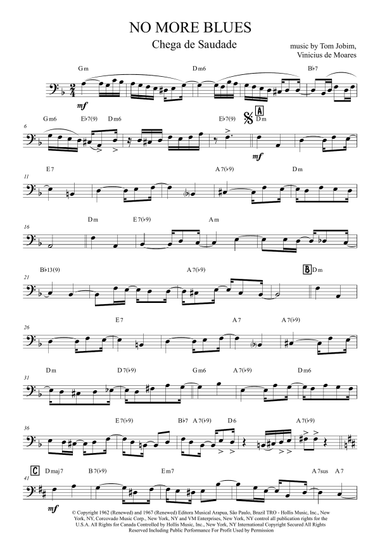 Chega De Saudade (no More Blues)