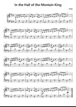 In the Hall of the Mountain King Easy Piano