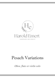 Pesach Variations