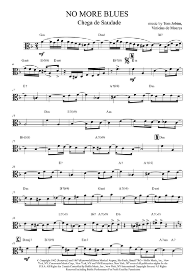 Chega De Saudade (no More Blues)