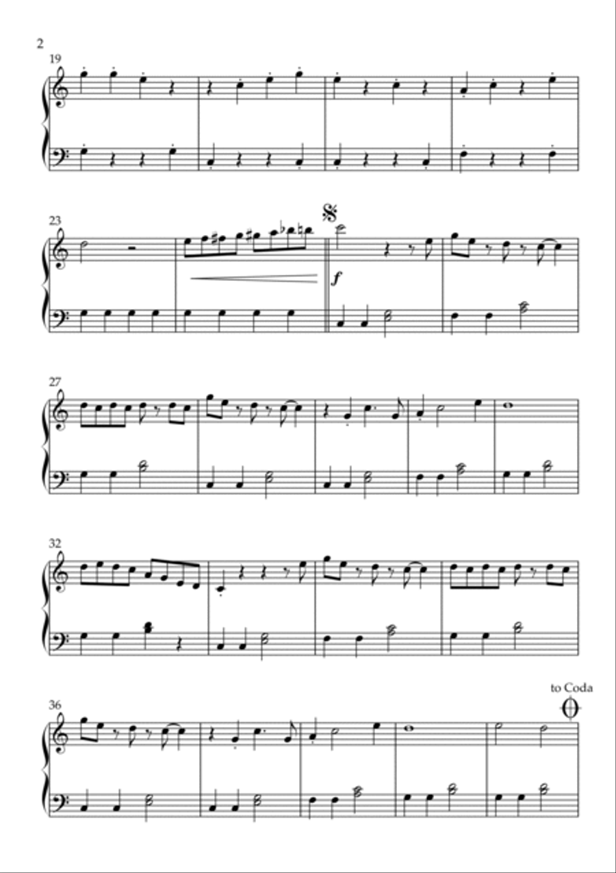 Keepy Uppy Piano Solo scores gallery preview page 2