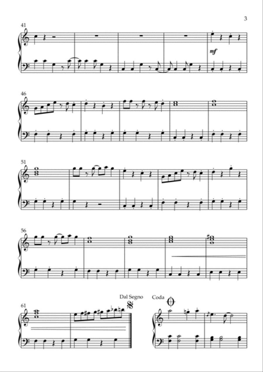 Keepy Uppy Piano Solo scores gallery preview page 3