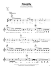 Naughty (from Matilda The Musical)