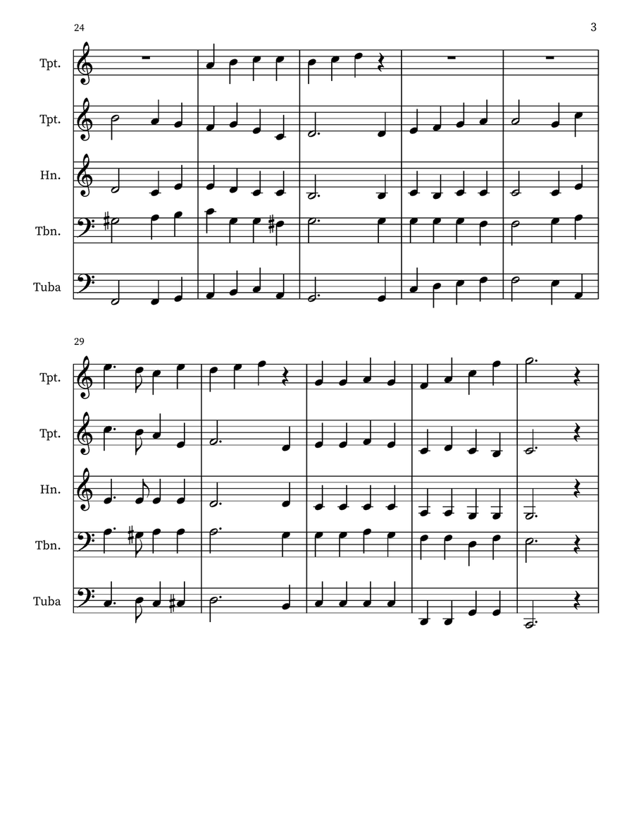 The Church's One Foundation Small Ensemble scores gallery preview page 3