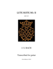 Bach Second Lute Suite BWV 997