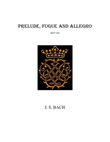 Bach Lute Works for Guitar. BWV 998