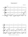 String Quartet I