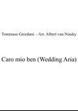 Tommaso Giordani _ Caro mio ben (Wedding Aria) major key (or relative minor key)