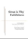 Great Is Thy Faithfulness