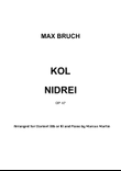 Kol Nidrei arranged for Clarinet (Bb or A) and Piano