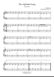 The Alphabet Song (Kids' Piano)
